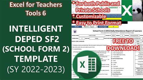 automated sf2 2023 download|INTELLIGENT DEPED SCHOOL FORM 2 (SF2) TEMPLATE SY .
